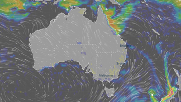 Australian weather map 21 April 2022.