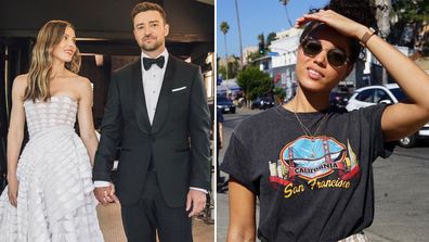 Justin Timberlake, Jessica Biel, Alisha Wainwright