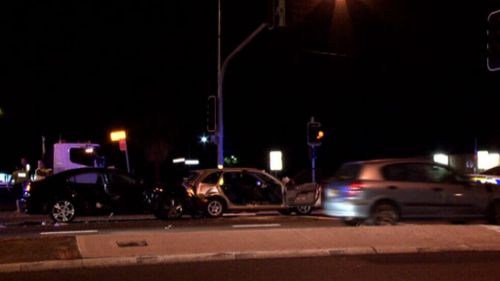 Three-car collision leaves two women in hospital in Sydney