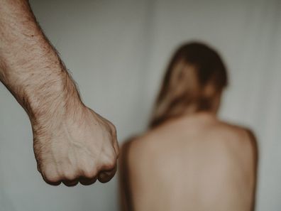 Stock photo of domestic abuse, violence.