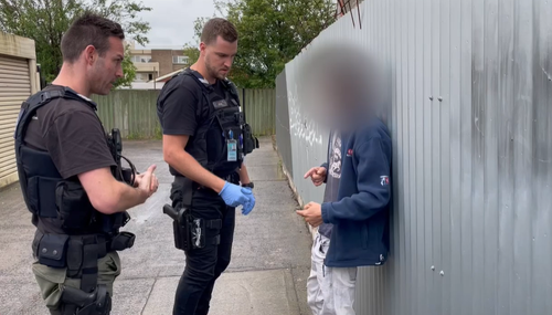 Victoria Police drug bust