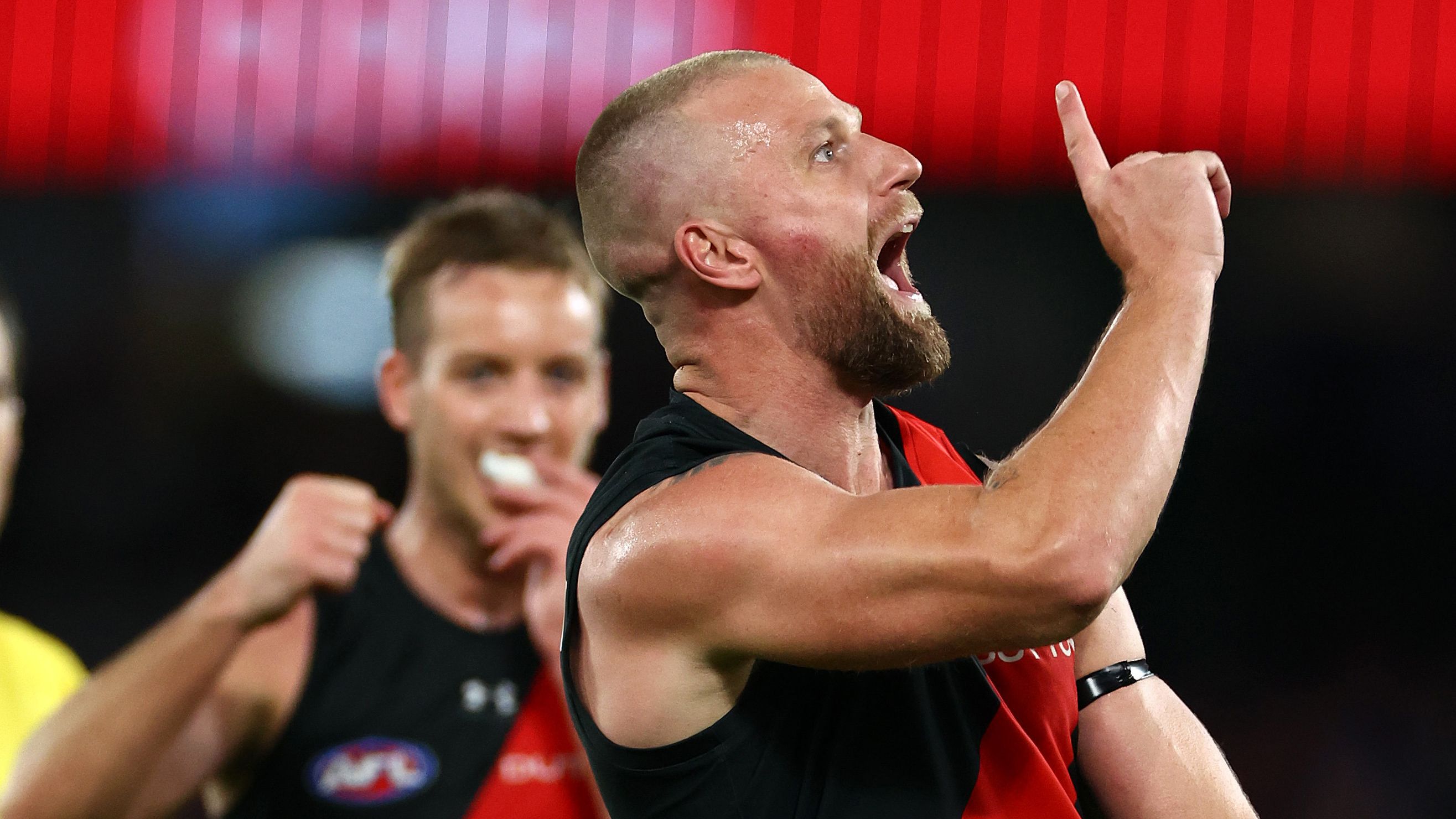 Jake Stringer kicked two in the Bombers&#x27; win.