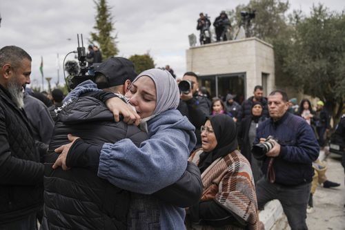 Palestinian prisoners released