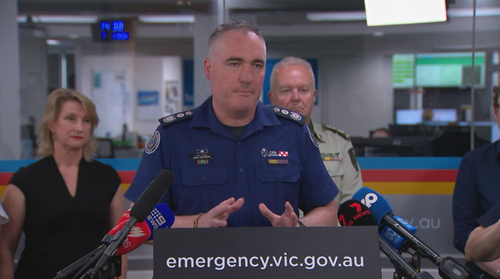 CFA chief officer Jason Heffernan warned conditions on Friday will be extreme throughout Victoria.
