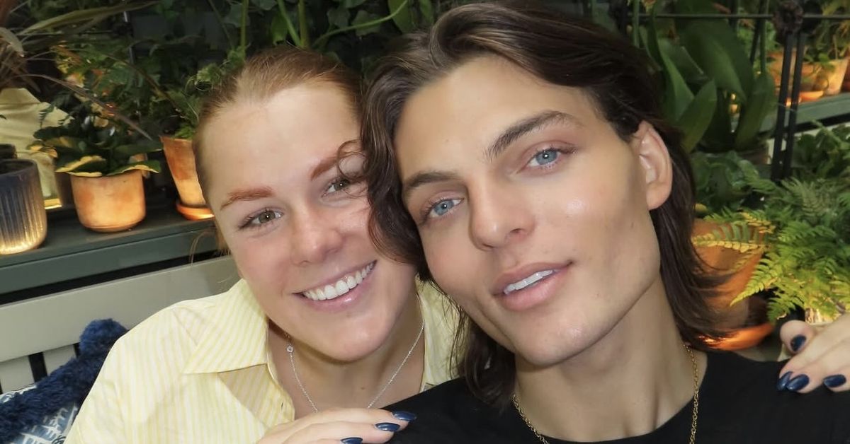 Brooke Warne reunites with Damian Hurley in London
