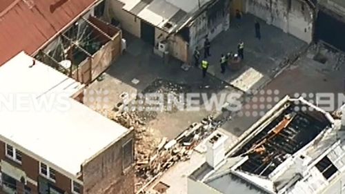 Man suffers serious burns in explosion at South Melbourne worksite