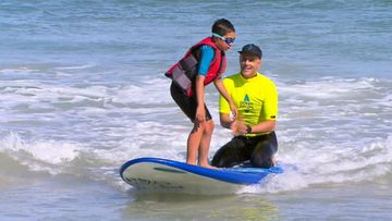 'Ocean Heroes' teaching children with autism water safety through surfing