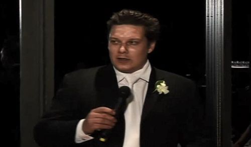 Detectives today also released new footage of Dick, filmed at a wedding in 2007.