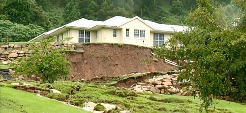 The Wongawallan hillside property today was seen as a ticking time bomb.