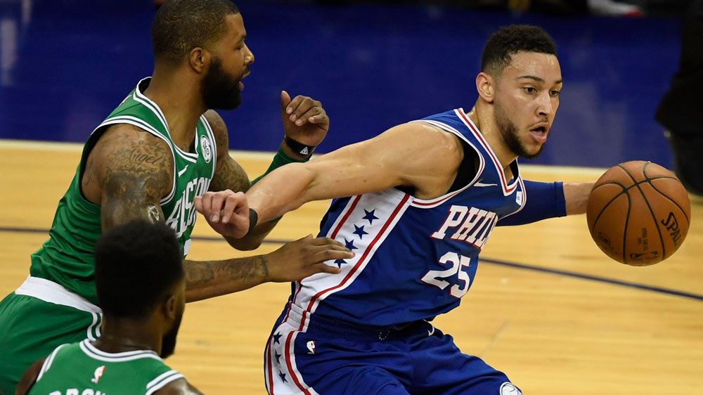NBA: Ben Simmons gets into scuffle with Marcus Morris in loss to Boston Celtics