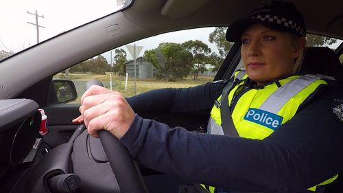 Senior Constable Annie Coobs is the only cop in Culgoa