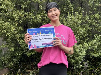 Mother's Day classic Maya was told she was too young to have breast cancer