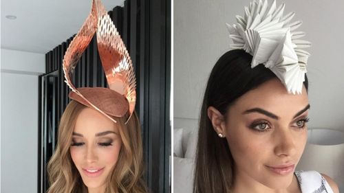 Quirky headpieces fascinate at Melbourne’s Caulfield Cup