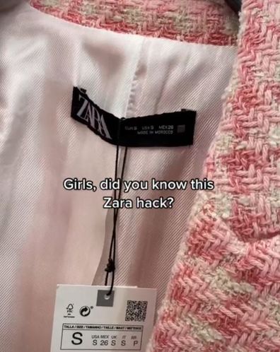 Zara clothing hack