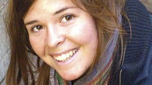 Kayla Mueller before her kidnapping.