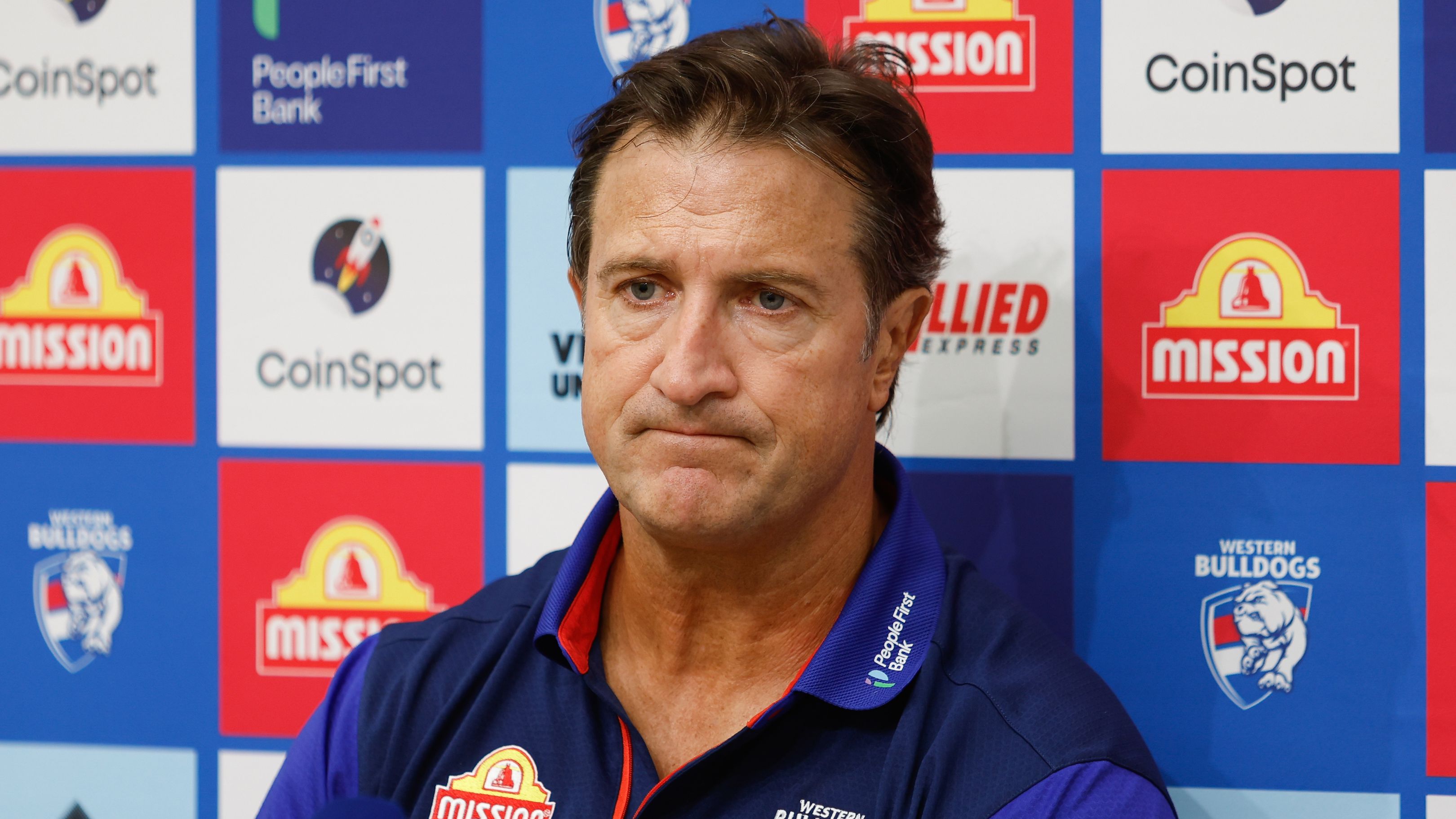 Luke Beveridge signed a two-year deal at the end of 2023.