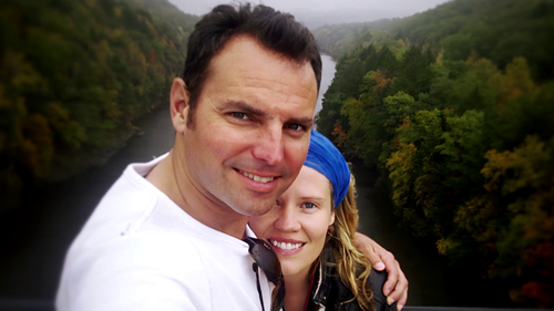 Daniel Duggan and his wife Saffrine.