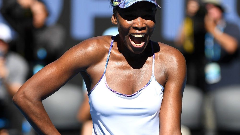 Ageless Venus into Open final with Serena