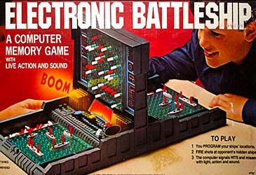 Which company released Electronic Battleship in 1977?