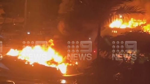 T﻿hree boats worth nearly $2 million combined have been destroyed by fire in Sydney's Northern Beaches.