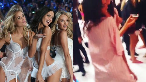 Booty-shakin' babes! Watch Victoria's Secret Angels twerking