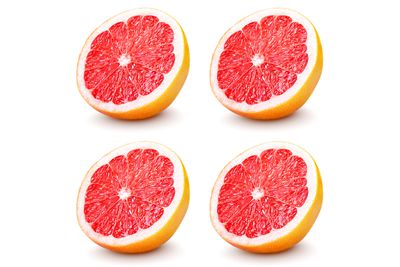 Two large grapefruits are 100 calories
