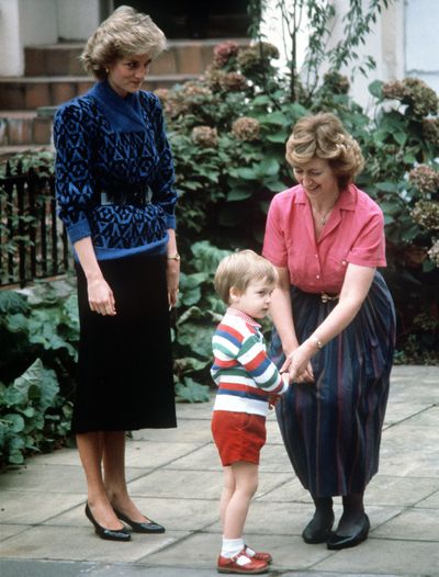 Prince William starts nursery school, September 1985