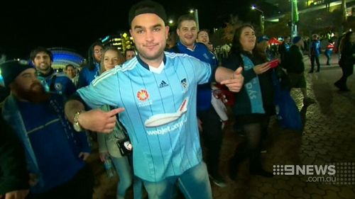 More than 80,000 fans are expected to pack into ANZ Stadium tonight. (9NEWS)