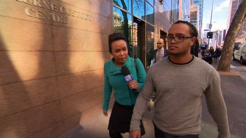 Naol Benti pleaded guilty to 22 charges yesterday, including theft and deception. Picture: 9NEWS