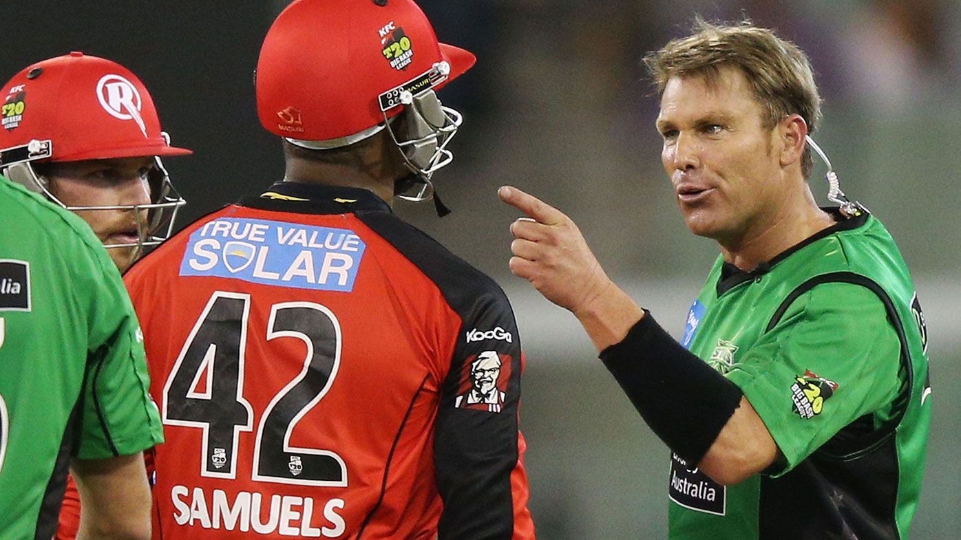Shane Warne eviscerates Marlon Samuels after 'appalling' Ben Stokes wife attack