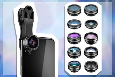 9PR: Apexel 10-in-1 Mobile Phone Camera Lens Kit 
