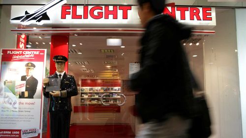 Flight Centre is closing stores across the country.