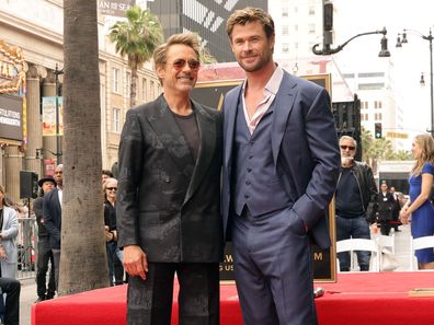 Chris Hemsworth Hollywood Walk of Fame Star Ceremony 