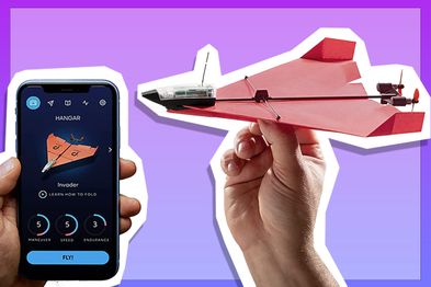 9PR: POWERUP 4.0 The Next-Generation Smartphone Controlled Paper Airplane Kit