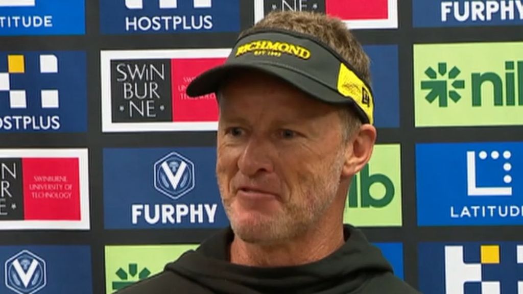 Damien Hardwick 'mistake' called out after Richmond coach's 'say it to my face' retort
