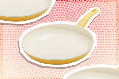 9PR: GreenLife Soft Grip Healthy Ceramic Nonstick Frying Pan, 30cm, Yellow