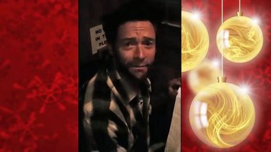 Hugh Jackman cameo in Richard Marx 2012 Christmas Spirit music video