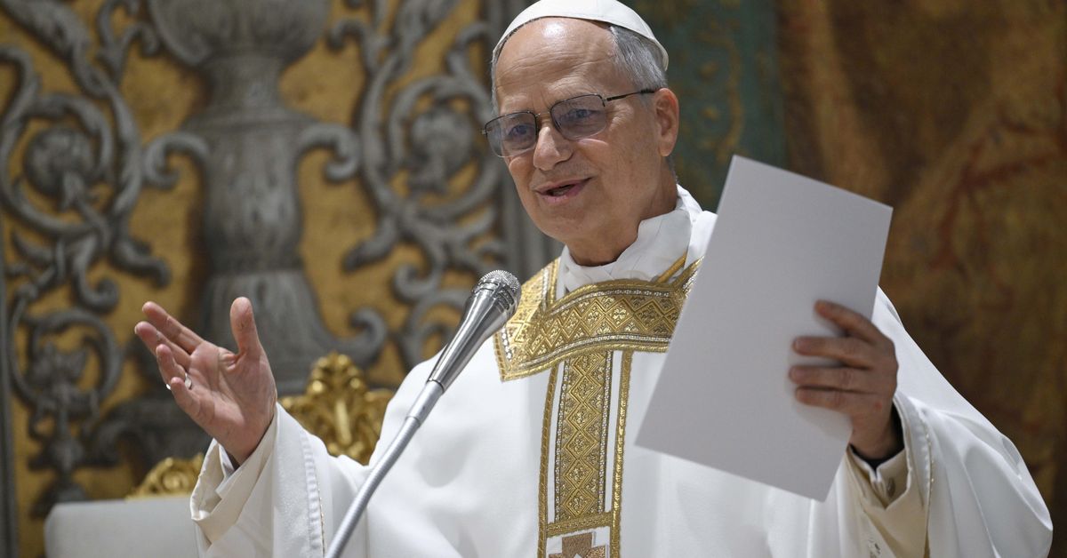 Pope Leo XIV celebrates first Mass as pope and calls his election both a ...