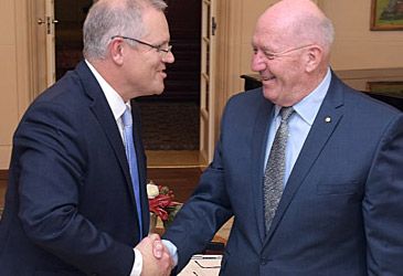 When was Scott Morrison sworn in as prime minister of Australia?