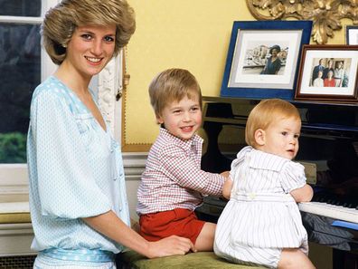 Princess Diana names Harry William