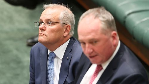 Prime Minister Scott Morrison and Deputy Prime Minister Barnaby Joyce.