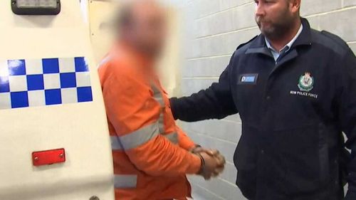 Police yesterday arrested the 31-year-old man during a vehicle stop at Lake Haven. (9NEWS)