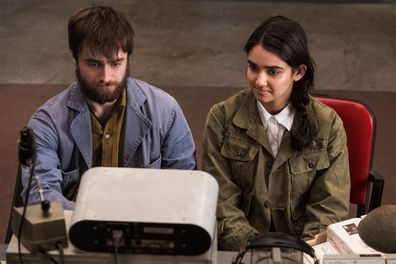 Daniel Radcliffe and Geraldine Viswanathan