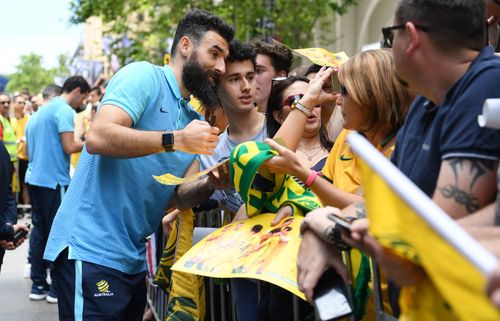 The Socceroos will kick off their World Cup campaign against France tonight. (AAP)