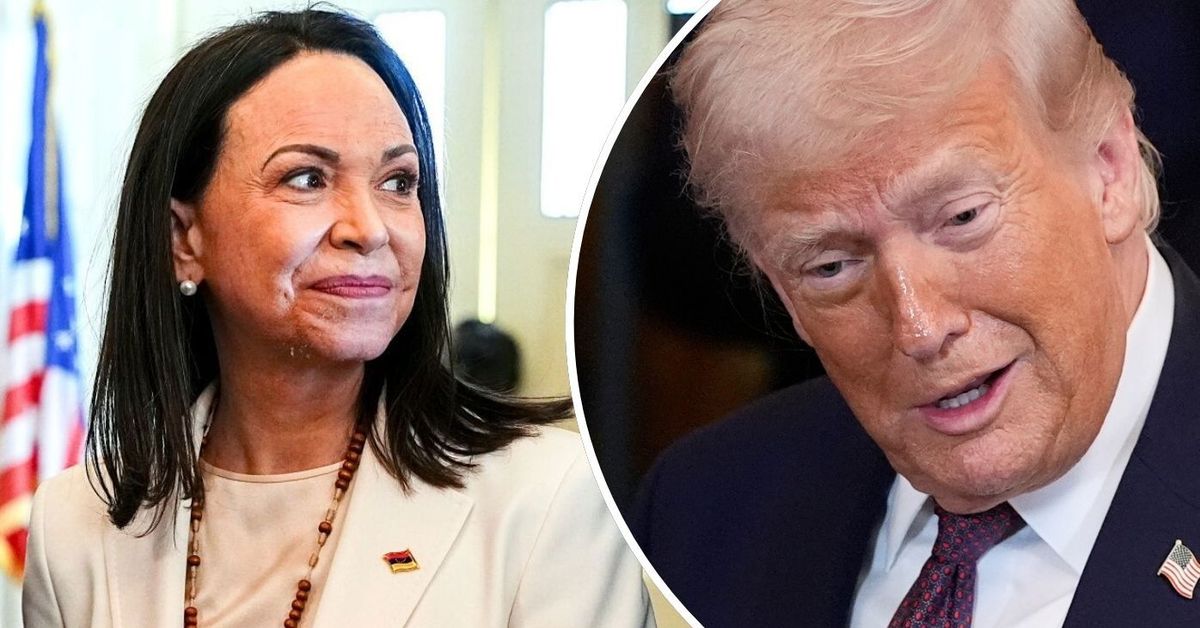 Venezuelan opposition leader gives Trump her Nobel Peace Prize