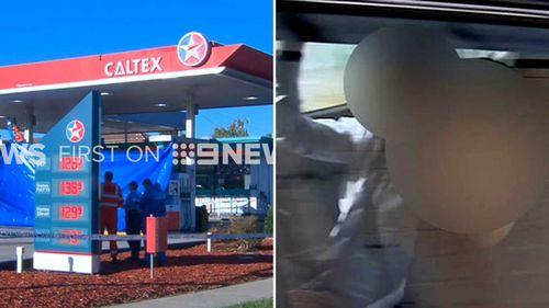 Mr Akbar was allegedly stabbed to death in April at the service station he worked at. (9NEWS)