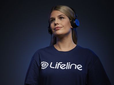 Lifeline volunteer Tess Jackson.