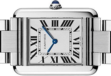 What is the recommended retail price of the Cartier Tank Solo small quartz watch?
