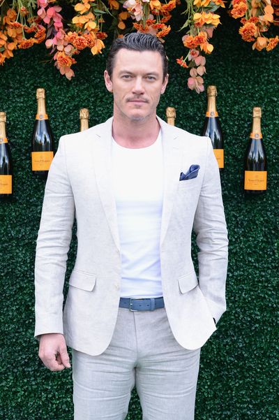 <em>Beauty and the Beast</em> actor Luke Evans&nbsp;at the Veuve Clicquot Polo Classic in New York.