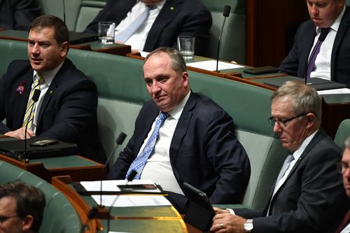 Mr Joyce quit as deputy Prime Minister in February.